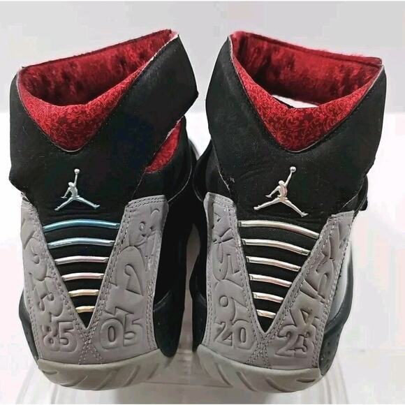 Nike Air Jordan 20 Retro 2015 "Stealth" Black Shoes Mens Size 13 - Picture 5 of 9